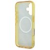 Guess GUHMP16SH4PYEEW iPhone 16 6.1 brązowy/brown hardcase IML Peony On 4G Background MagSafe
